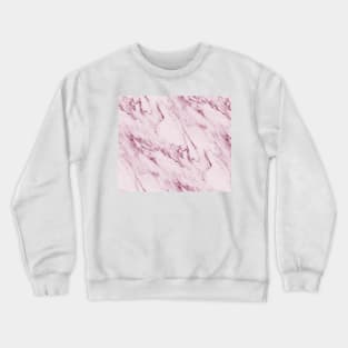 Alberta rosa marble Crewneck Sweatshirt